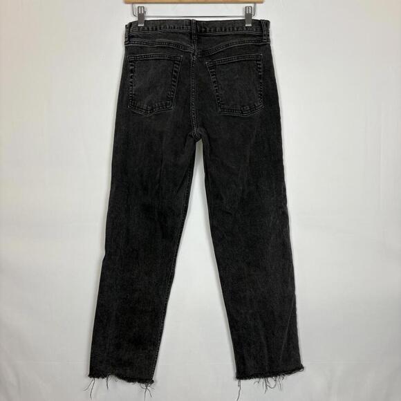 Gap Vintage Washed Black Straight Jeans Size: 30 Regular - Picture 4 of 7